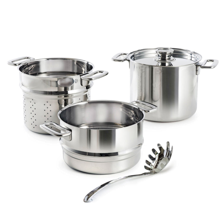 Campden Casserole Pot 5.3L and Pasta & Steamer Insert Set