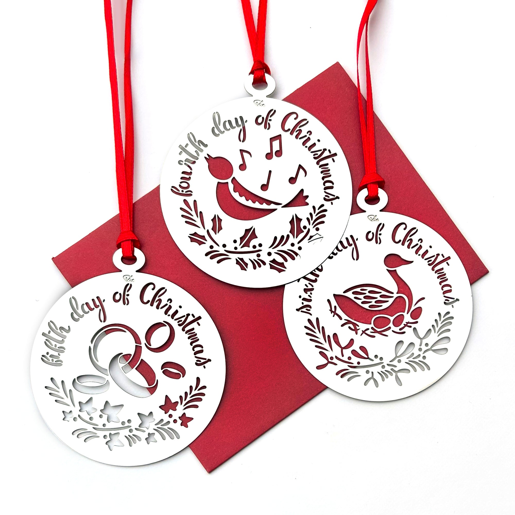 Christmas Decorations 2021, Set of 3 Robert Welch Designs Ltd