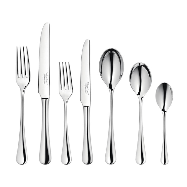 Radford Bright Cutlery Set, 48 Piece for 6 People - 6 Free Steak Knives