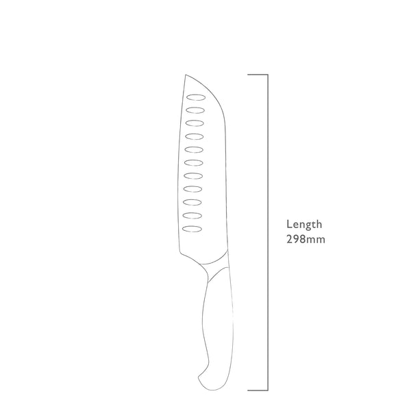 Professional Santoku Knife 17cm