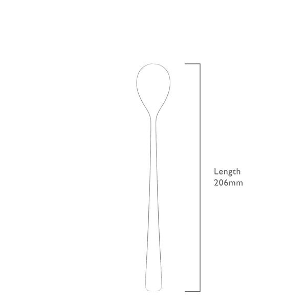 Malvern Bright Long Handled Spoon, Set of 4
