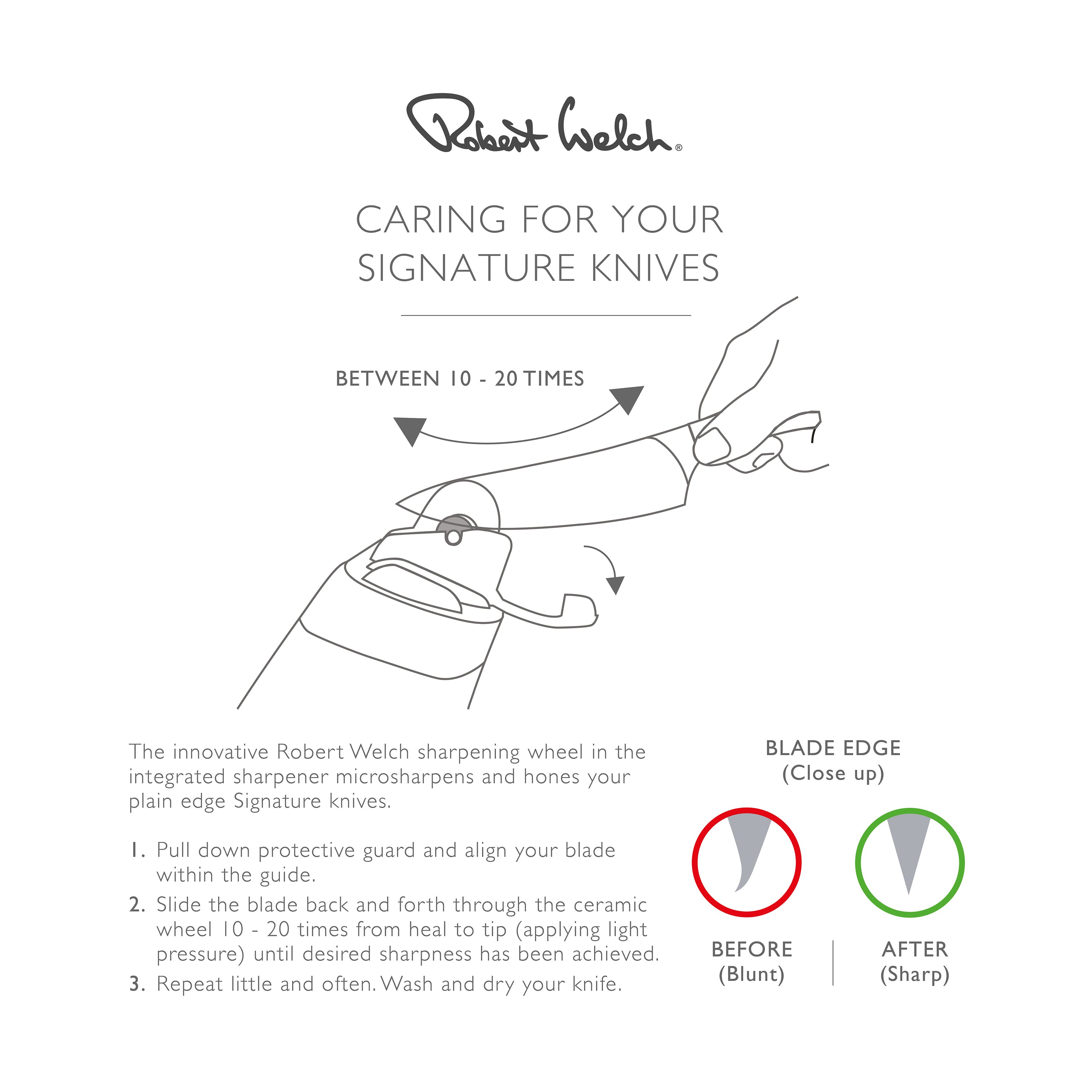 Signature Integrated Knife Sharpener Robert Welch Designs Ltd