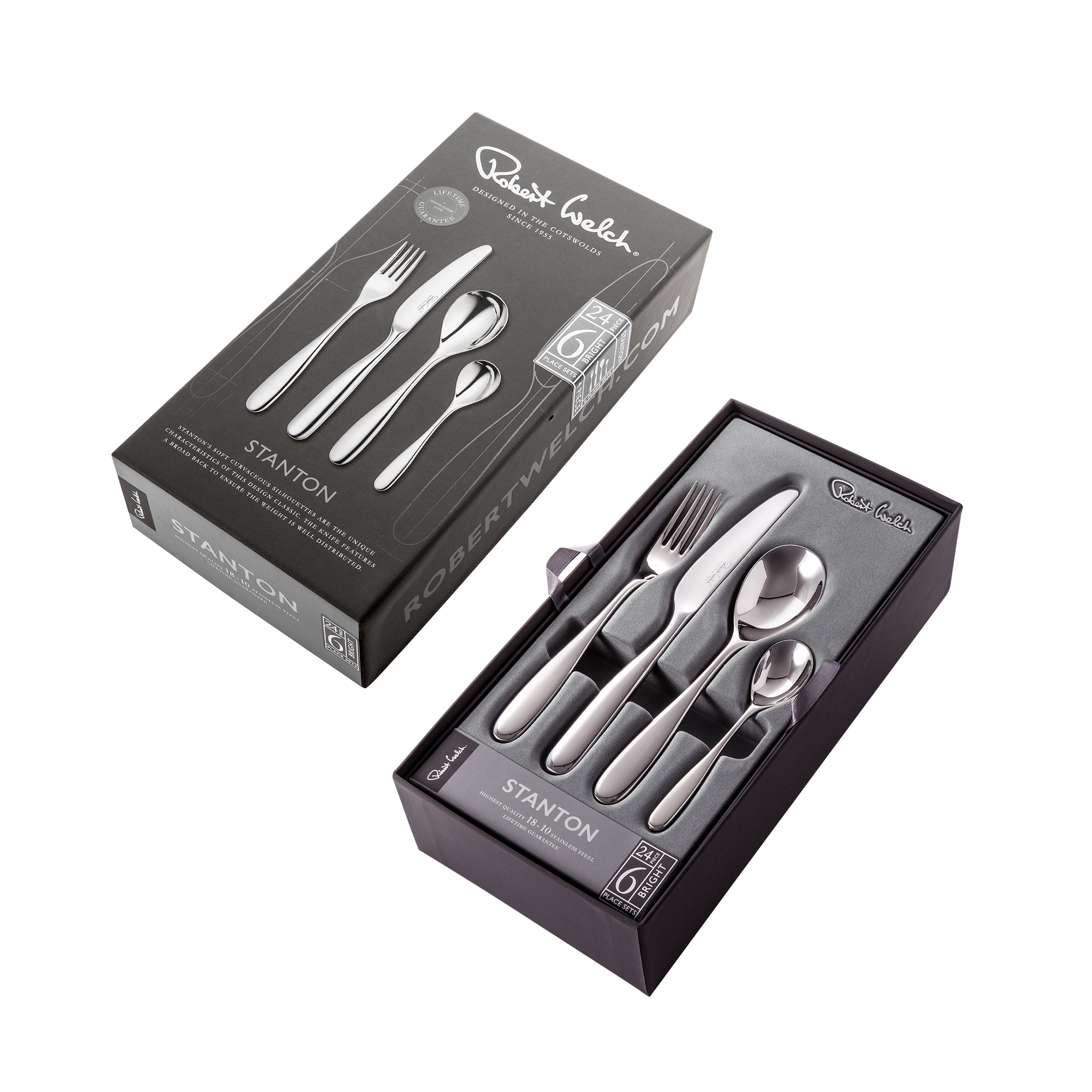 Robert Welch Stanton Bright Serving Set 3 Piece Made Stainless | Desertcart - View #3