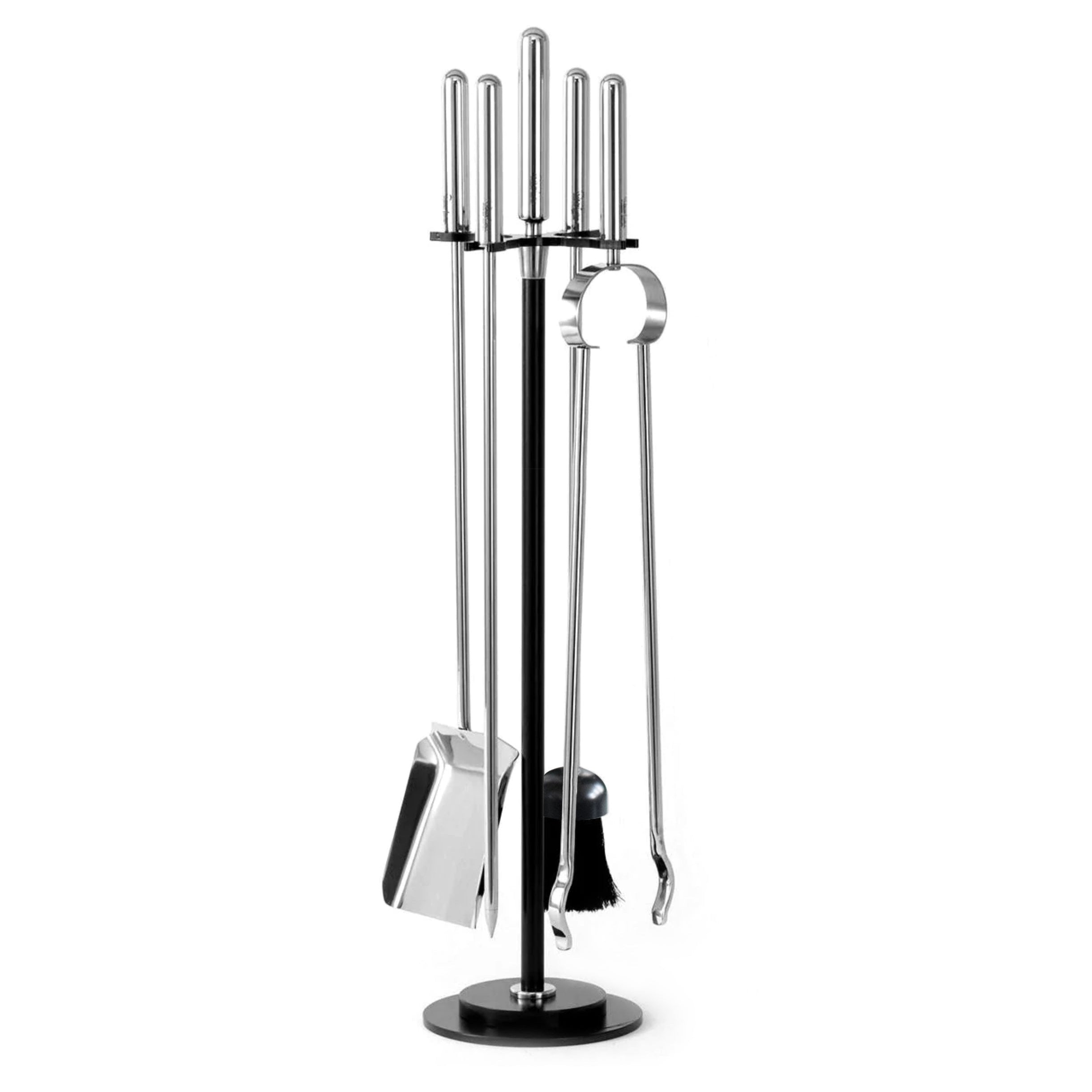 Brunel Tall Fire Irons Set with Coal Tongs Robert Welch Designs Ltd