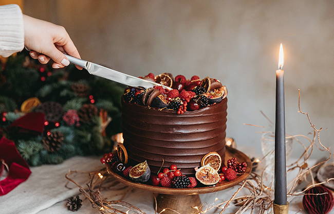 Christmas Chocolate Orange Cake