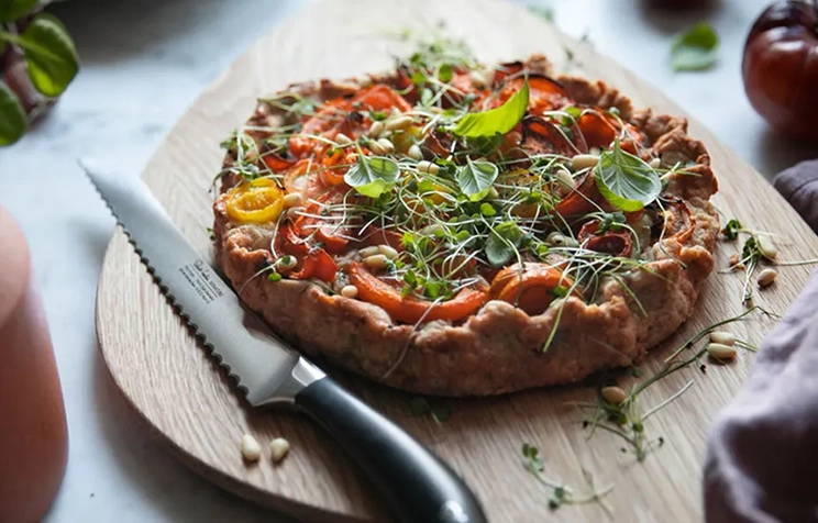 Tomato & Red Onion Tart