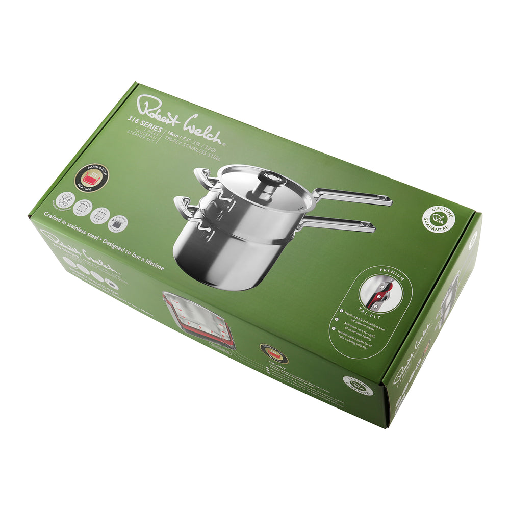 316 Series Cookware Steamer Set, 2 Piece