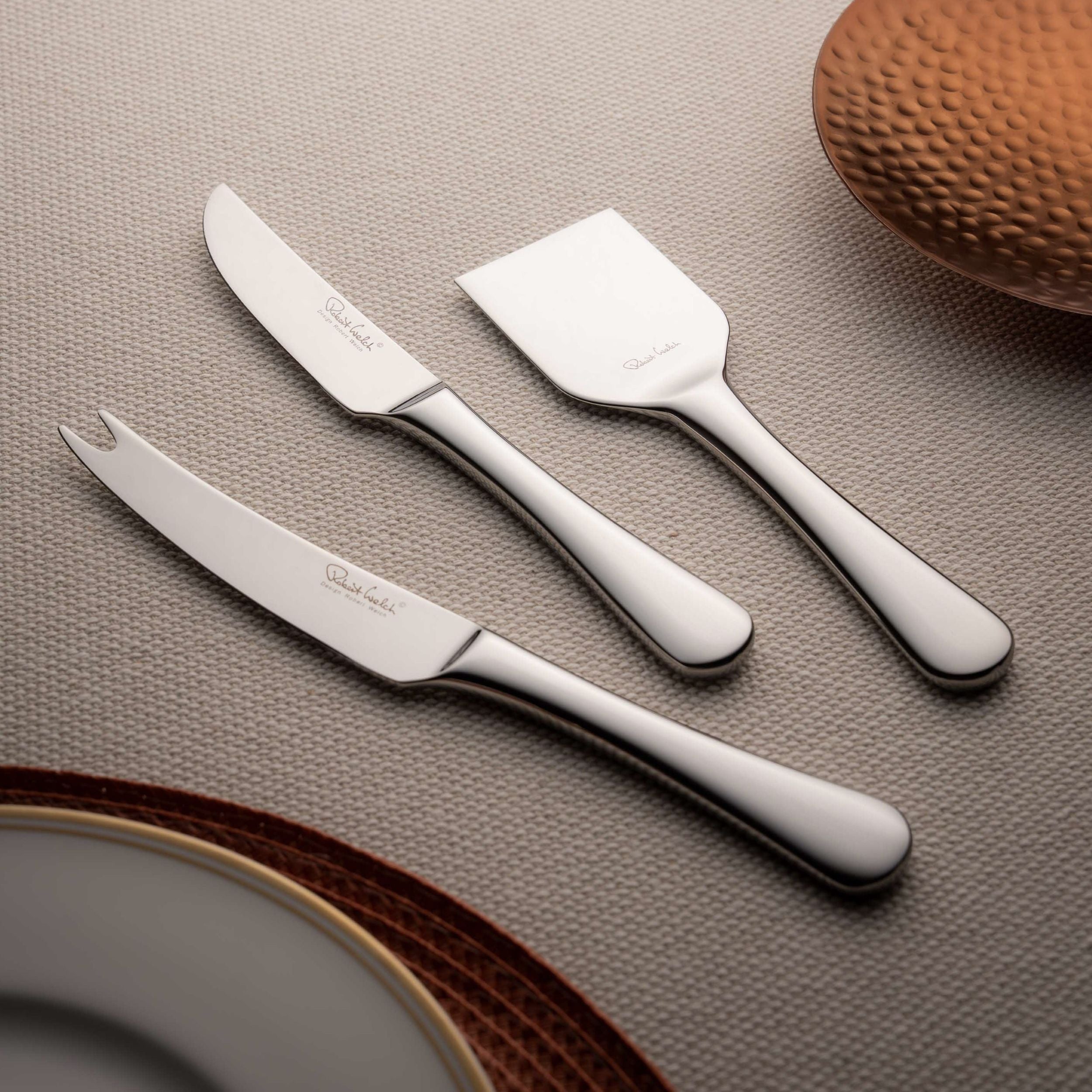 Radford Bright Cheese Knife Set | 3 Piece Set