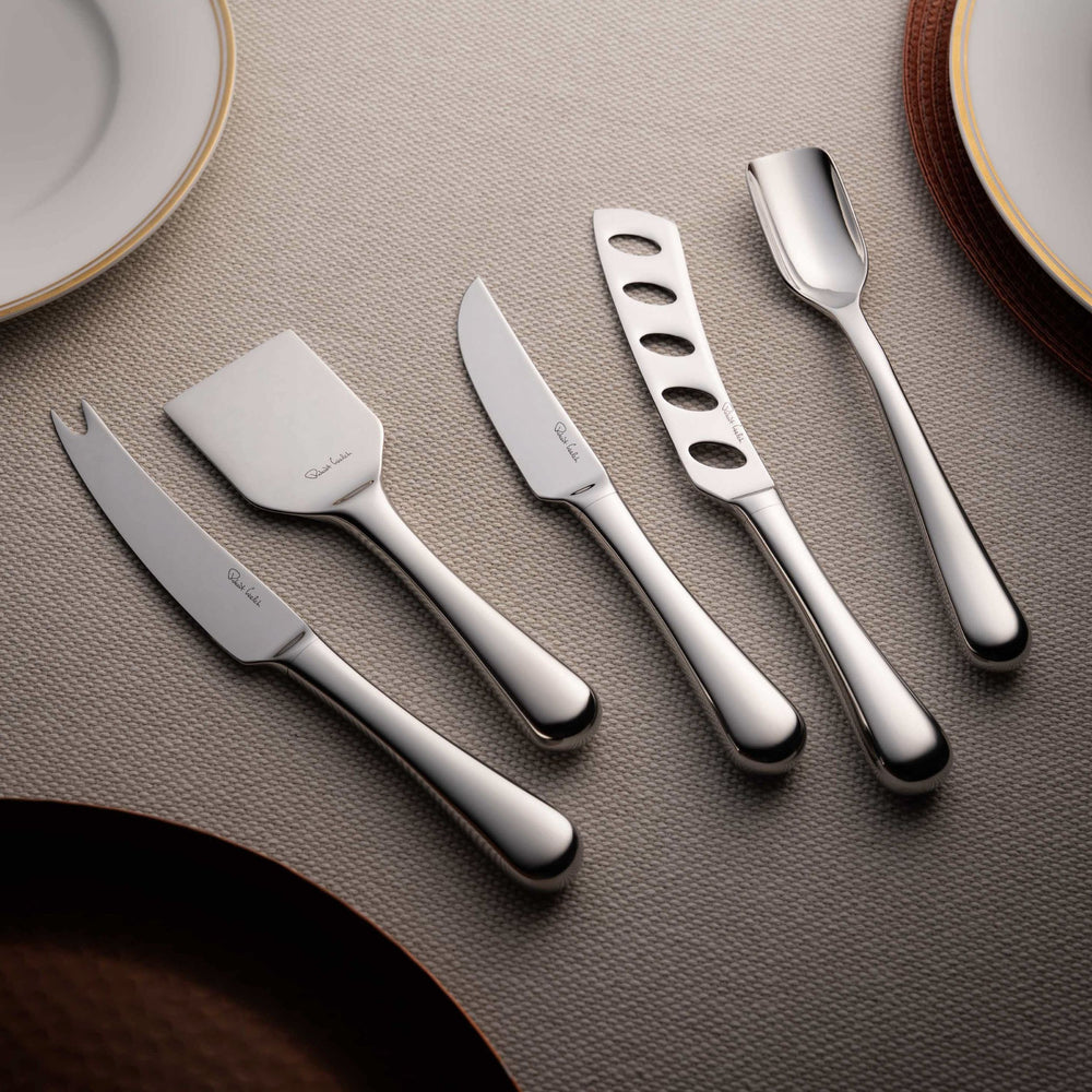 Radford Bright Gourmet Cheese Knife Set, 5 Piece
