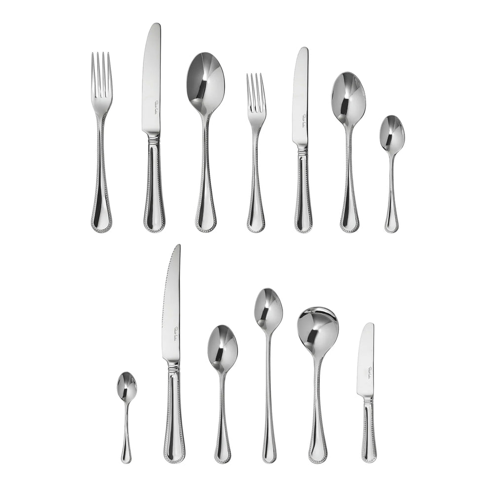 Armscote Bead Bright Cutlery Set, 42 Piece for 6 People