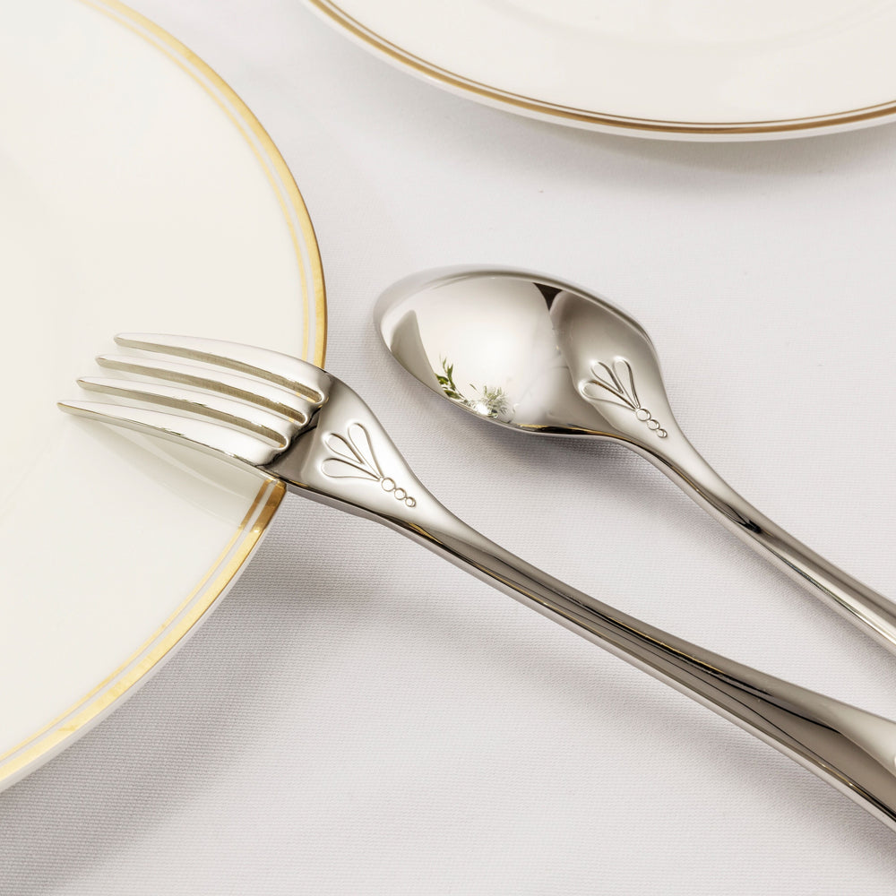 Armscote Bead Bright Cutlery Set, 42 Piece for 6 People