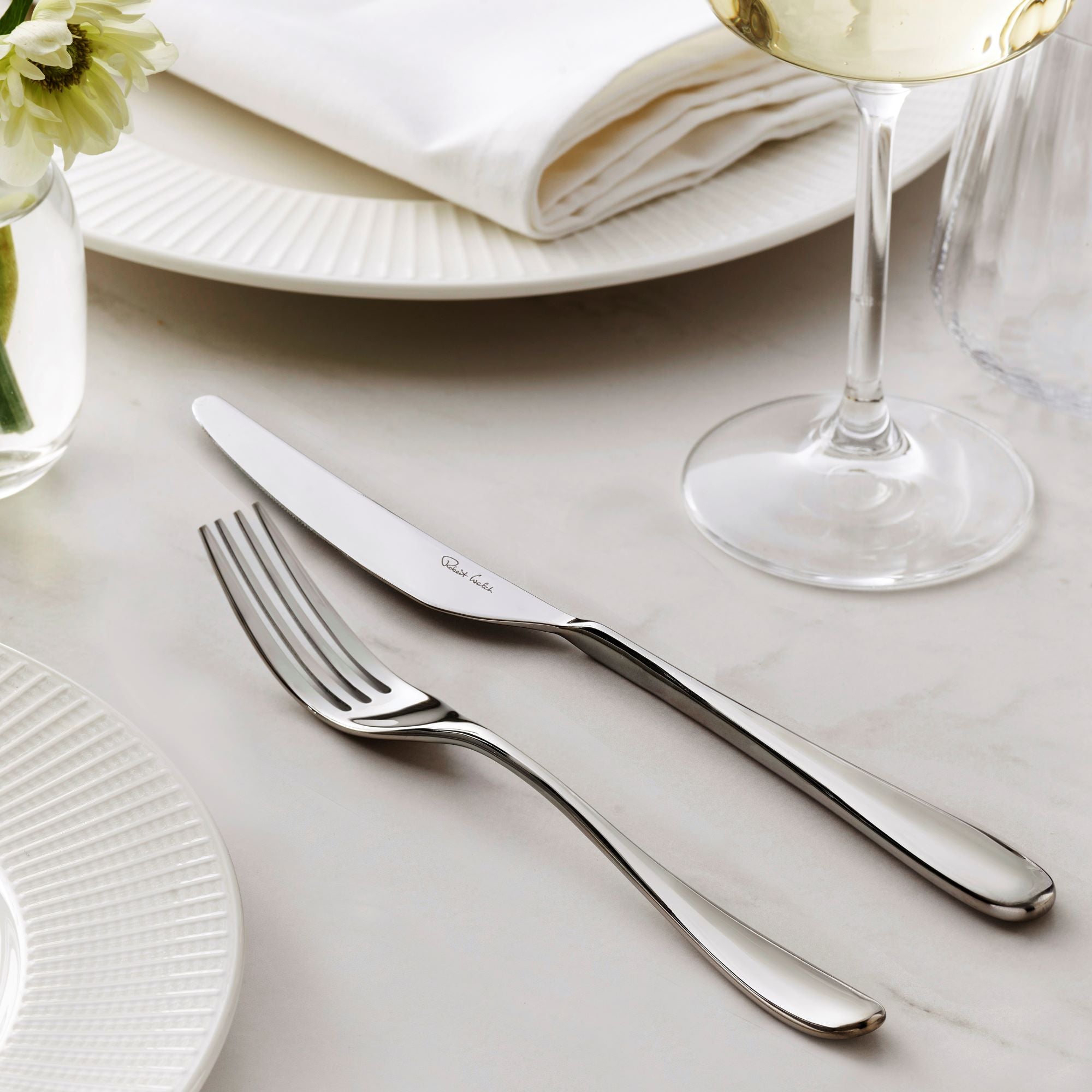 Arden Bright Cutlery Set | 84 Piece Set for 12 People