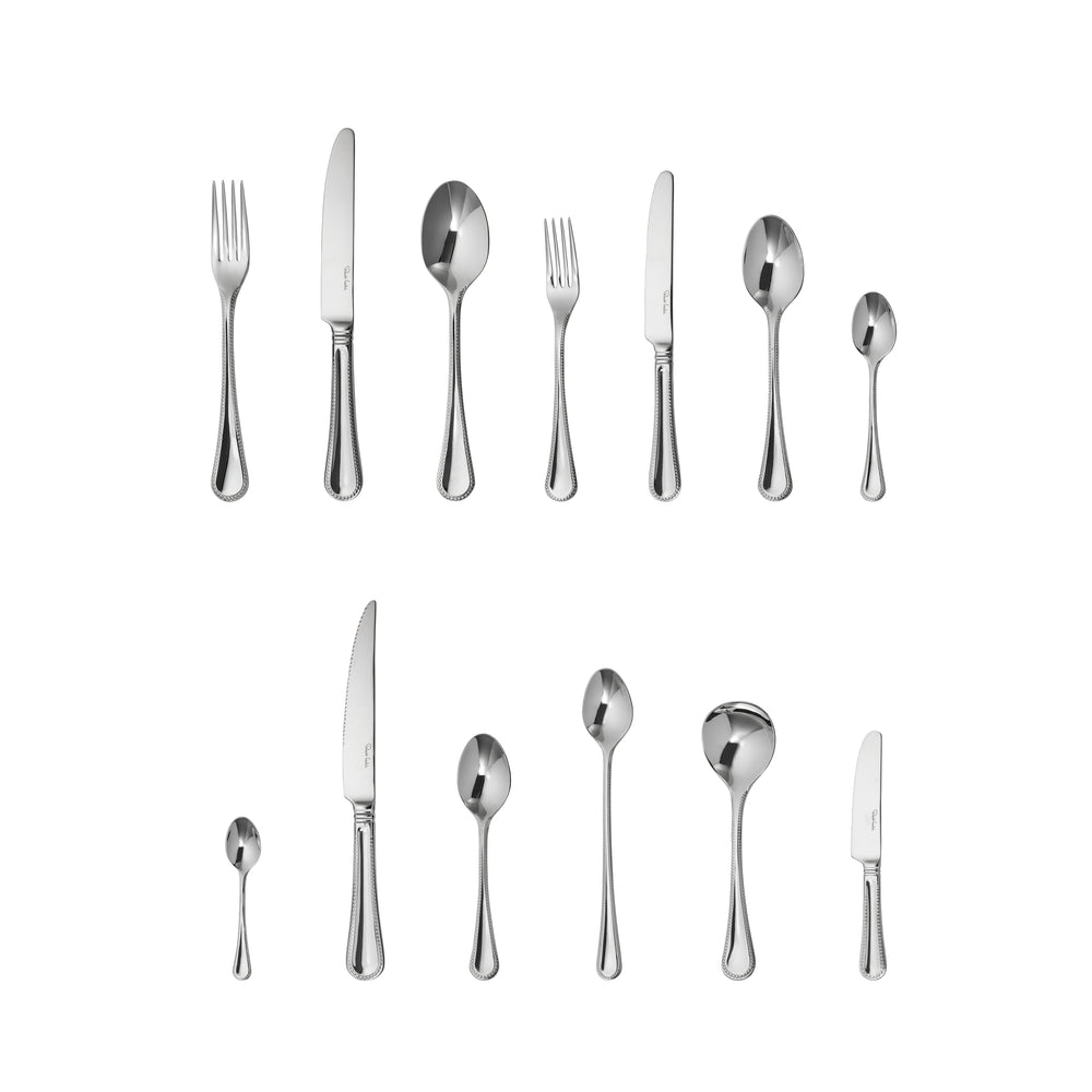 Armscote Bead Bright Cutlery Set, 56 Piece for 8 People