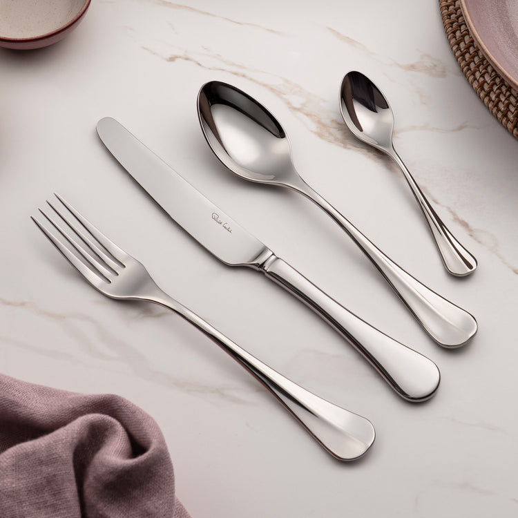 Baguette Bright Cutlery Set, 24 Piece for 6 People