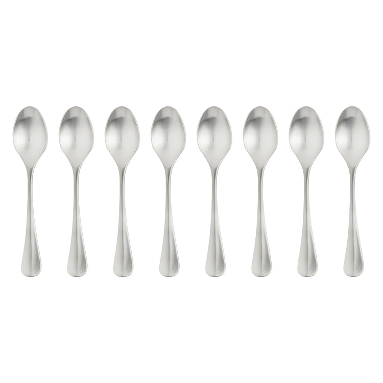 Baguette Satin Coffee / Espresso Spoon, Set of 8