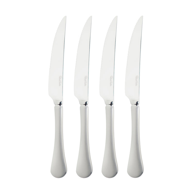 Baguette Satin Steak Knife, Set of 4