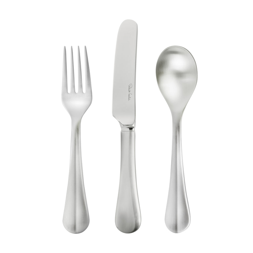 Baguette Satin Children's Cutlery Set, 3 Piece