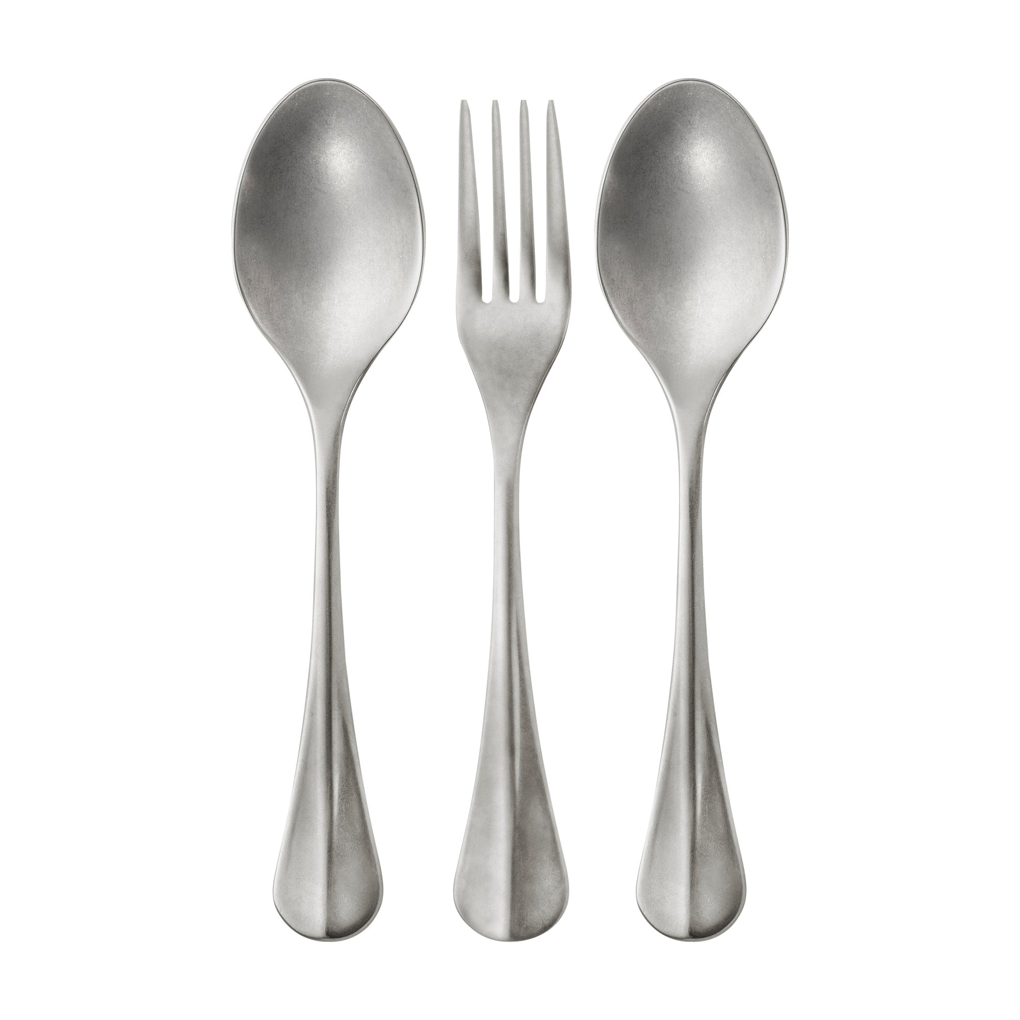 Baguette Bright Cutlery Place Setting | 7 Piece Set