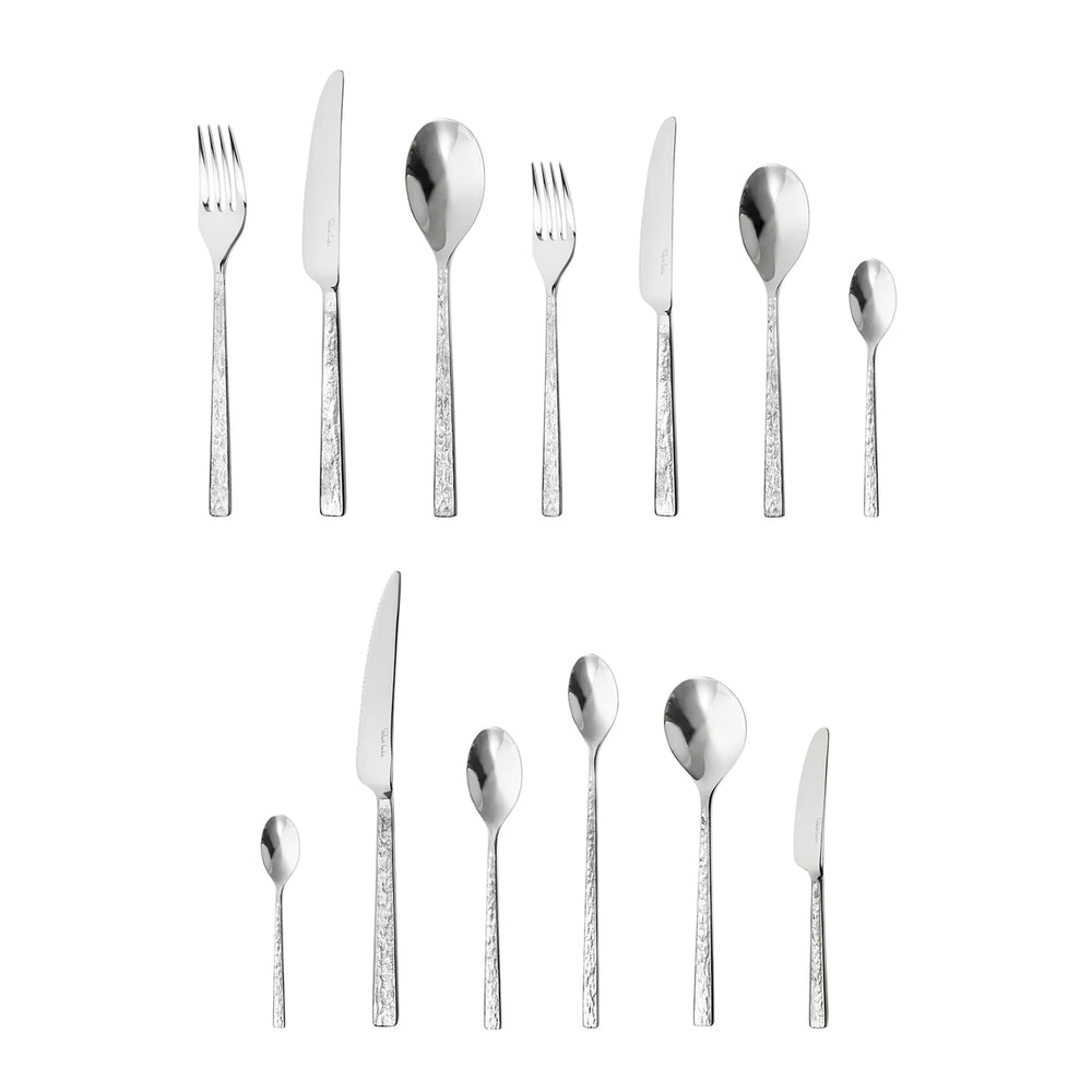 Blockley Slate Bright Cutlery Set, 24 Piece for 6 People