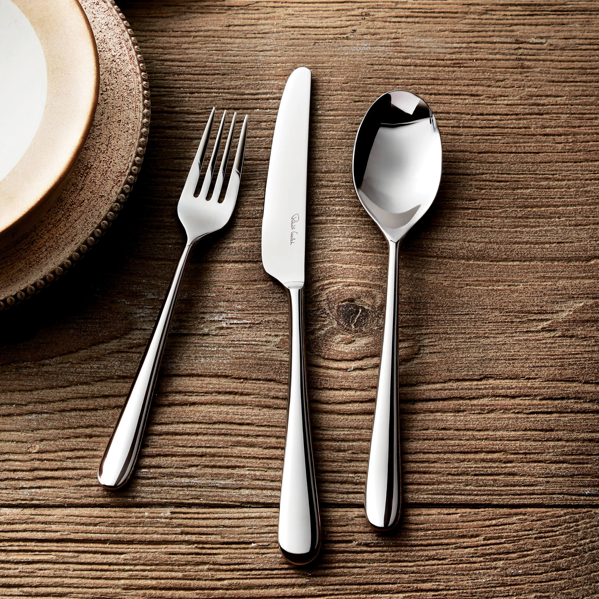 Kingham Bright Cutlery Set 84 Piece Set for 12 People