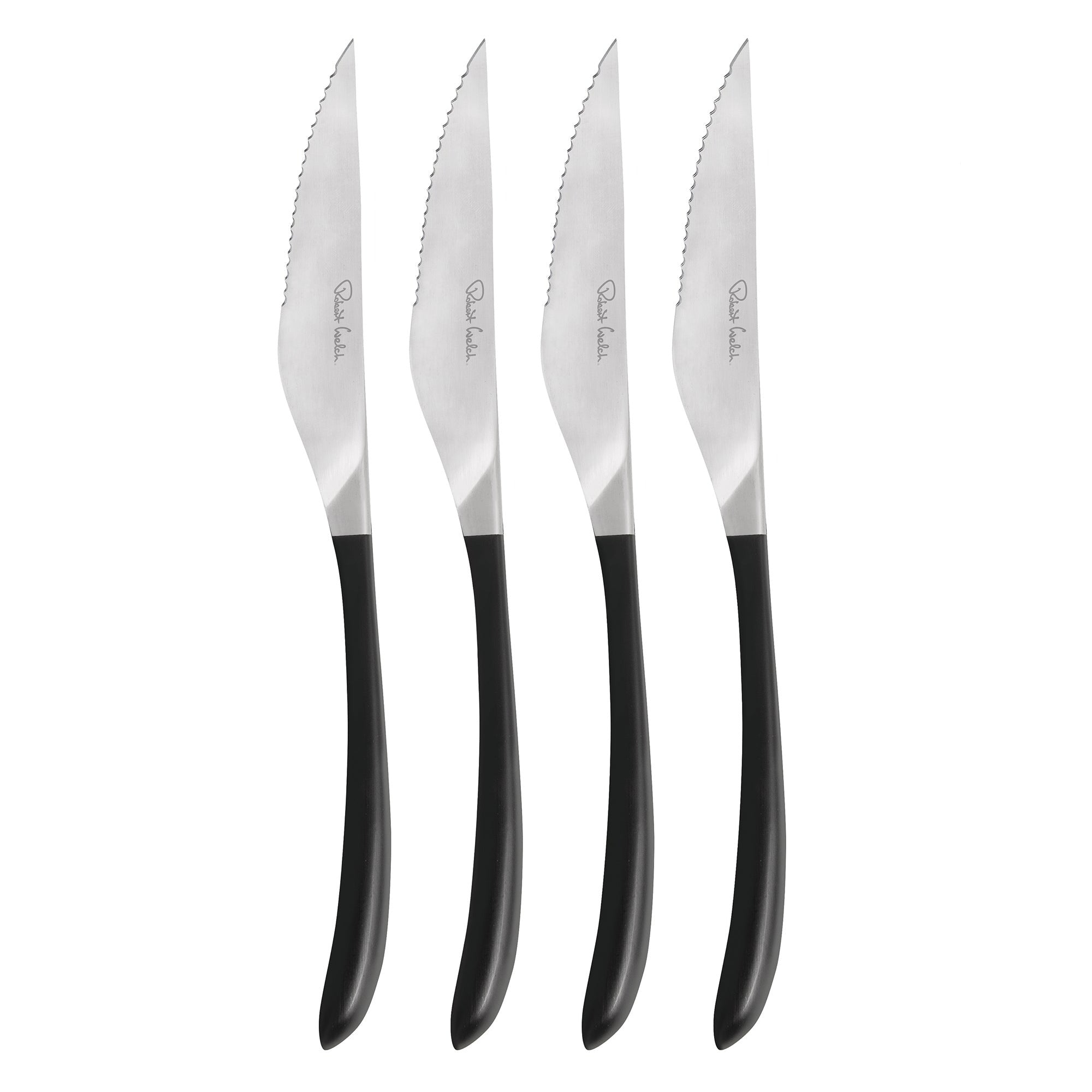Contour Noir Satin Steak Knife | Cutlery