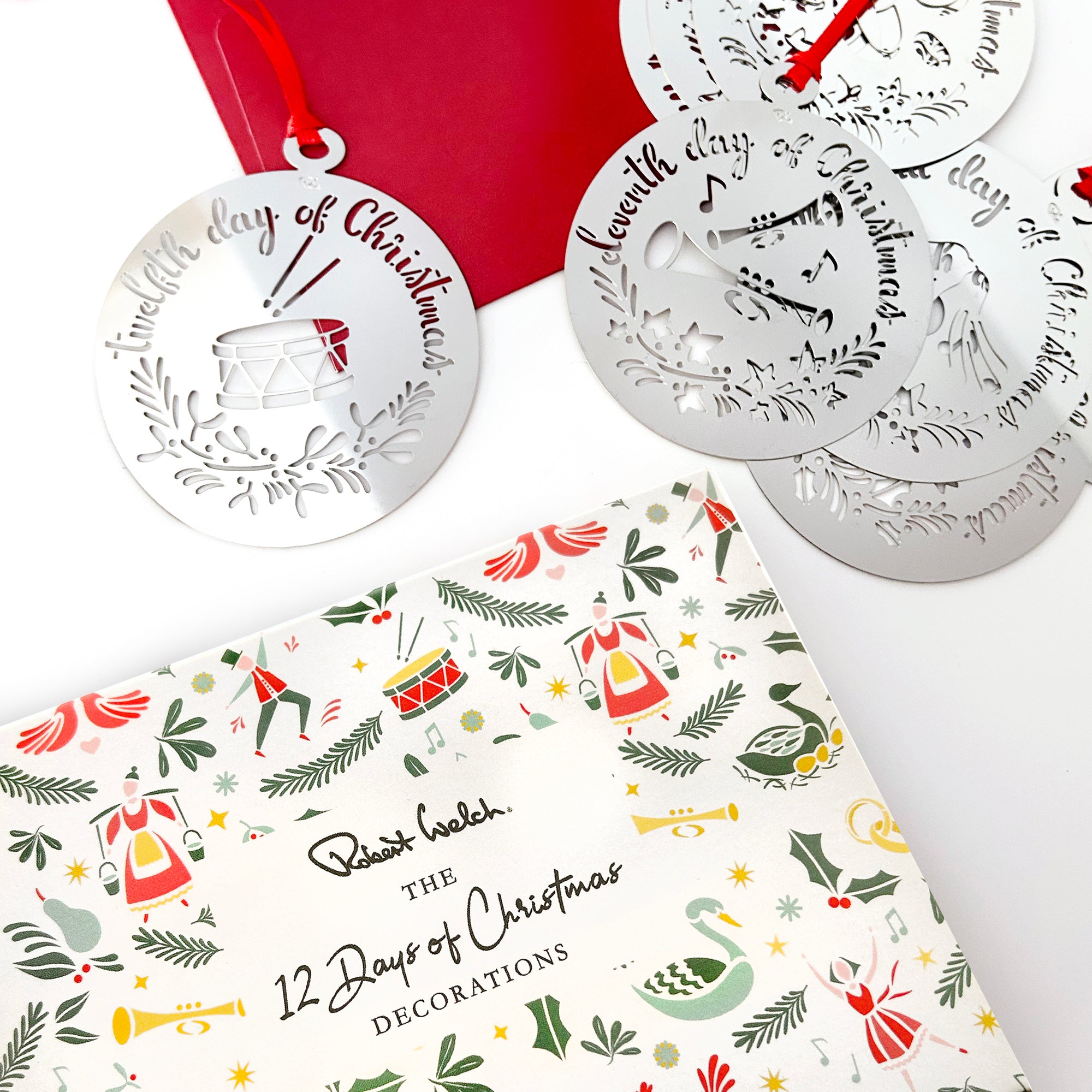 12 Days of Christmas Decorations Set | Tree Decorations