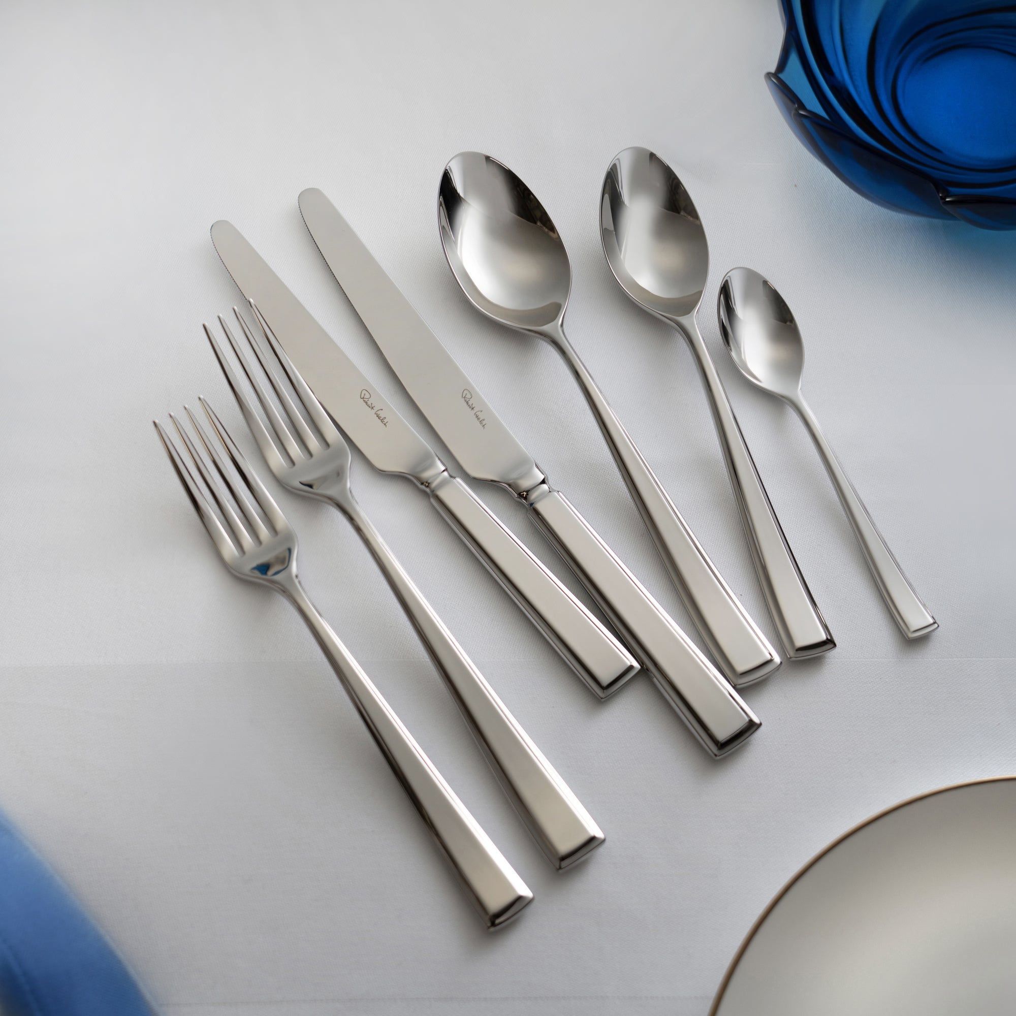 Fairford Bright Cutlery Set | 42 Piece for 6 People