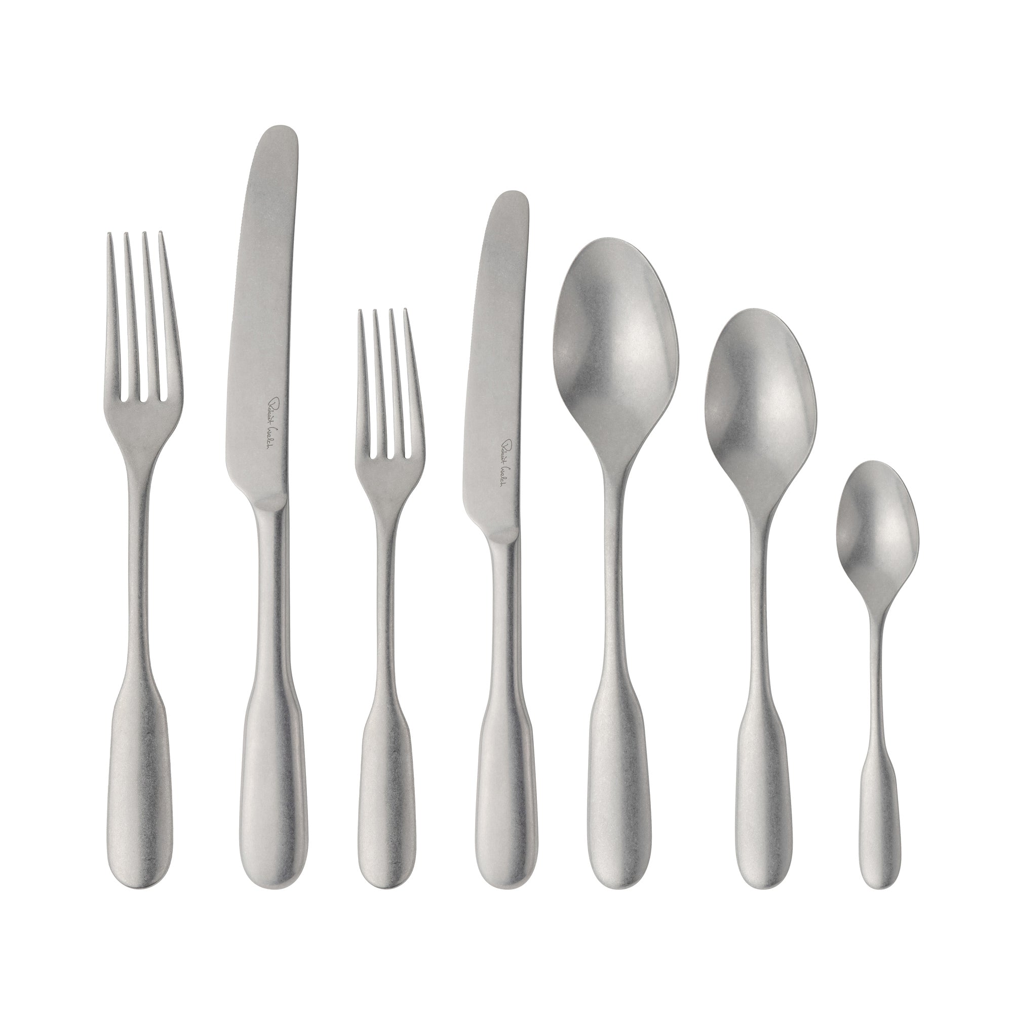 English Fiddle Vintage Cutlery Set | 42 Piece for 6 People | Robert ...