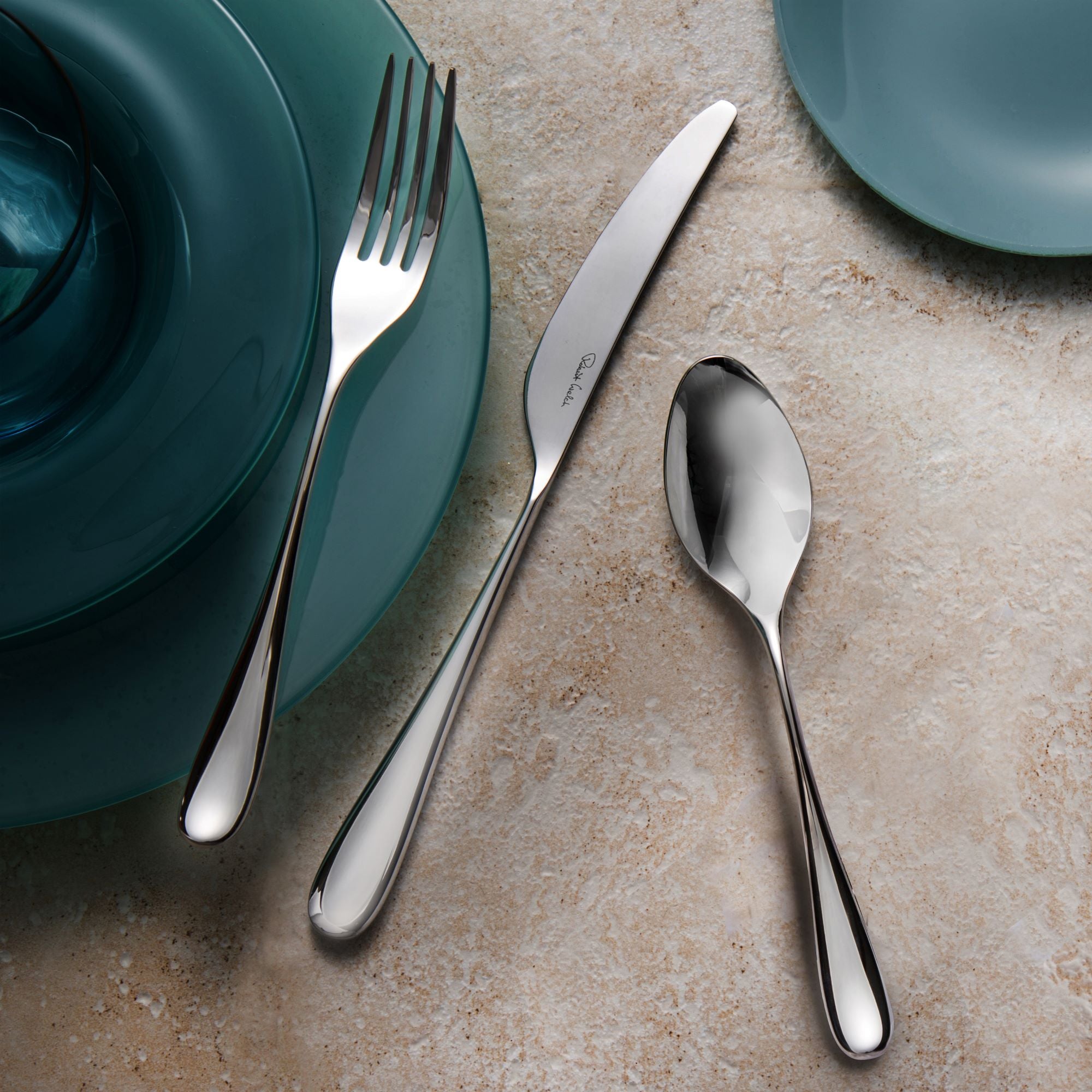 Arden Bright Cutlery Set | 84 Piece Set for 12 People