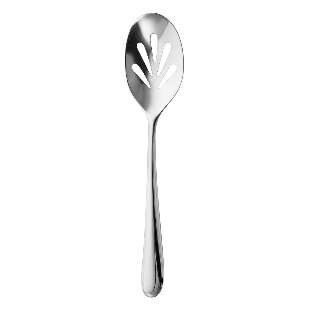 Kingham Bright Slotted Serving Spoon