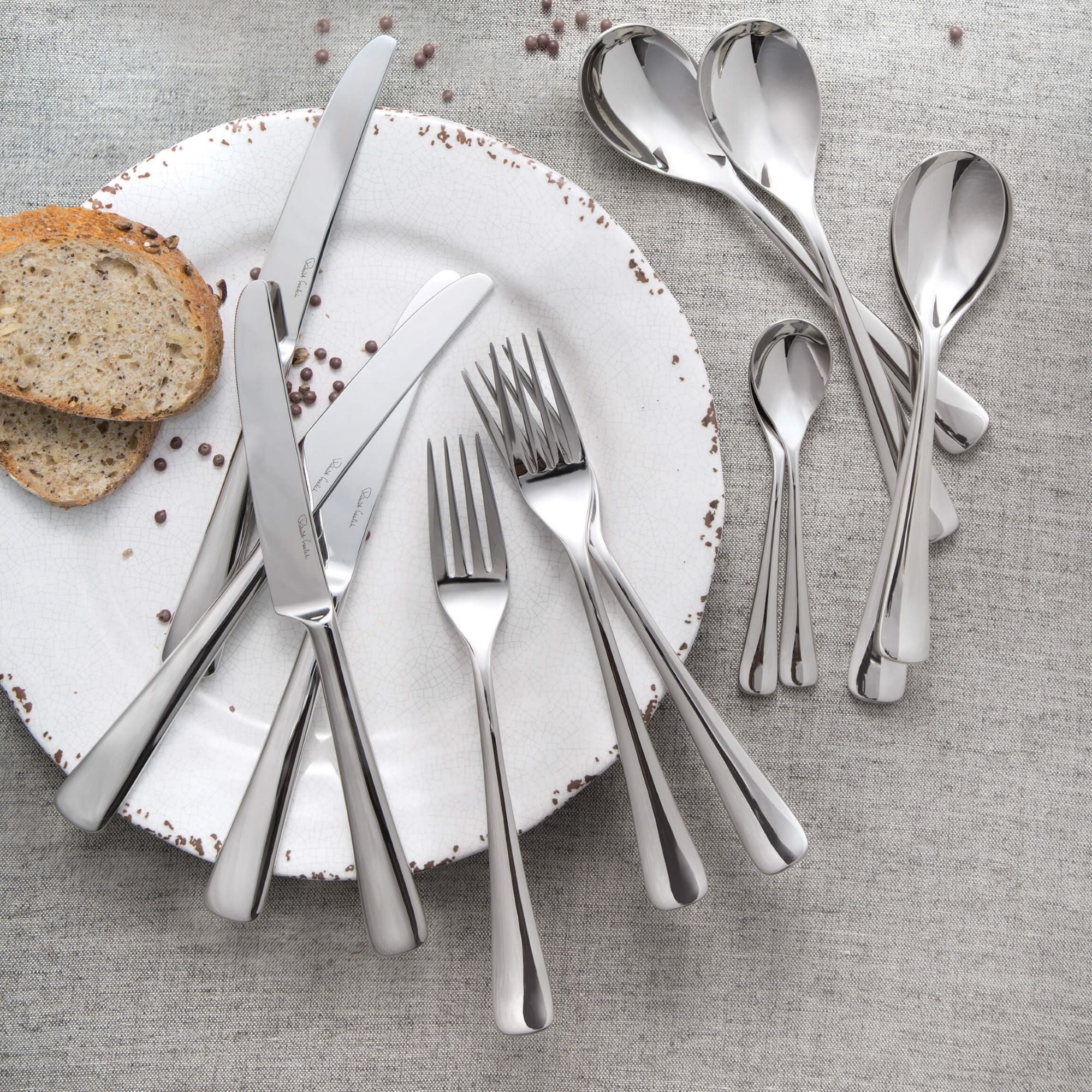Malvern Bright Serving Set | 3 Piece Set | Cutlery