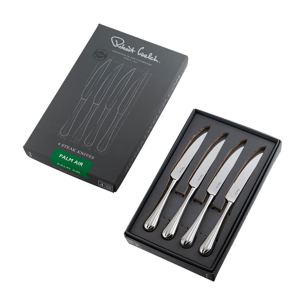 Palm Air Bright Steak Knife, Set of 4