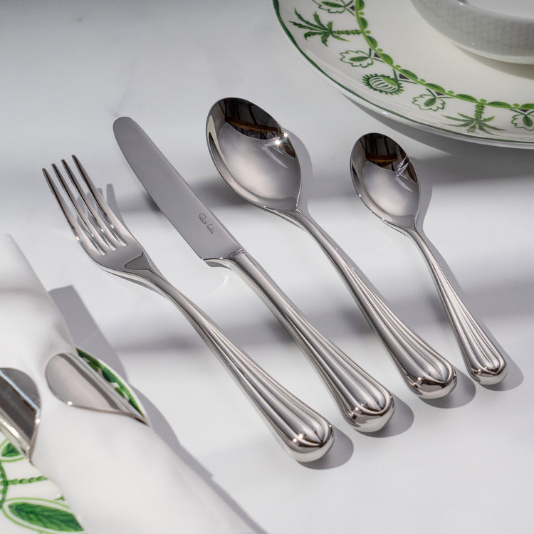 Palm Air Bright Cutlery Set, 24 Piece for 6 People