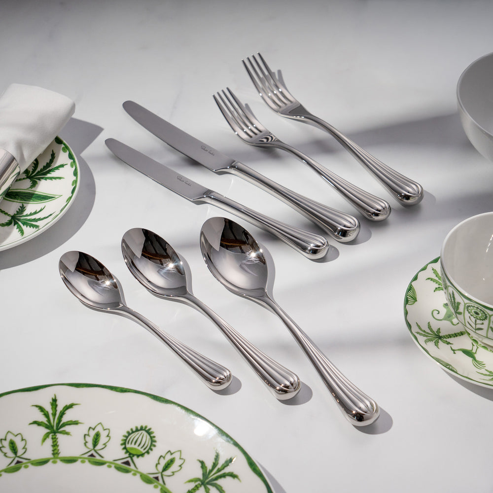 Palm Air Bright Cutlery Set, 42 Piece for 6 People