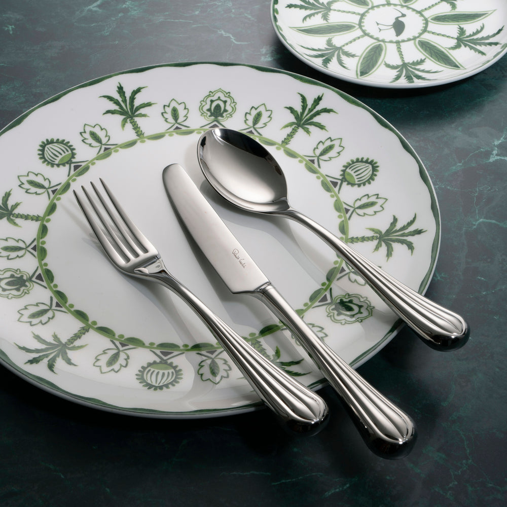 Palm Air Bright Cutlery Set, 56 Piece for 8 People