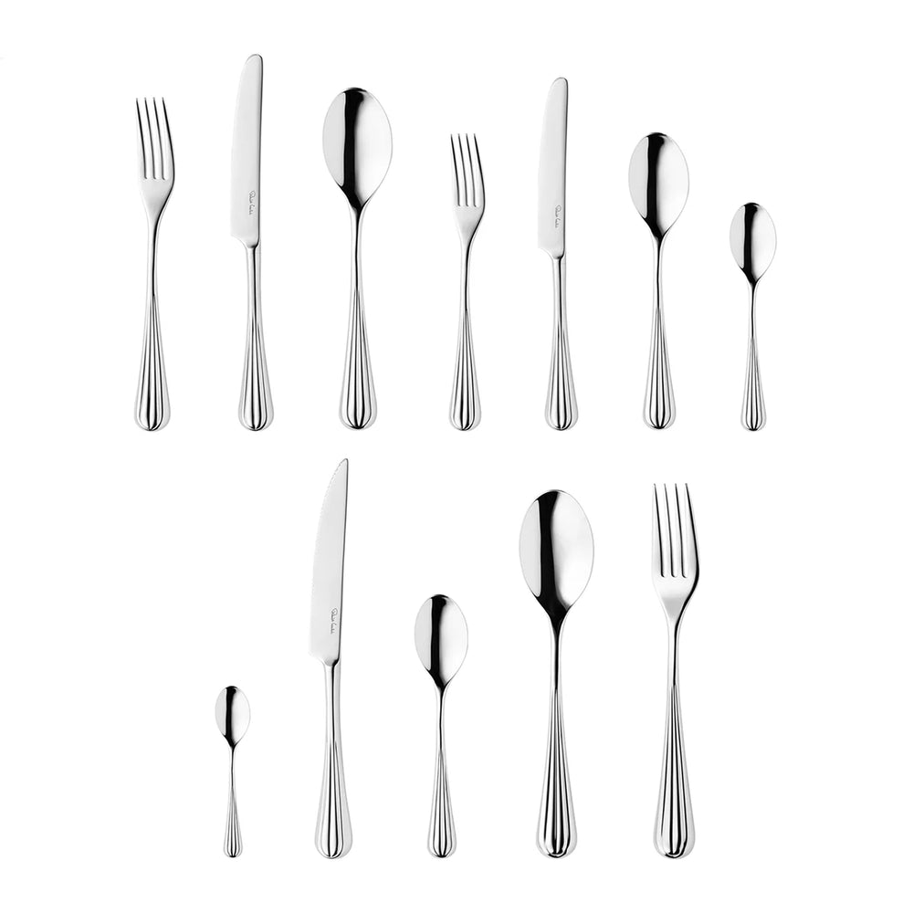 Palm Air Bright Cutlery Set, 56 Piece for 8 People