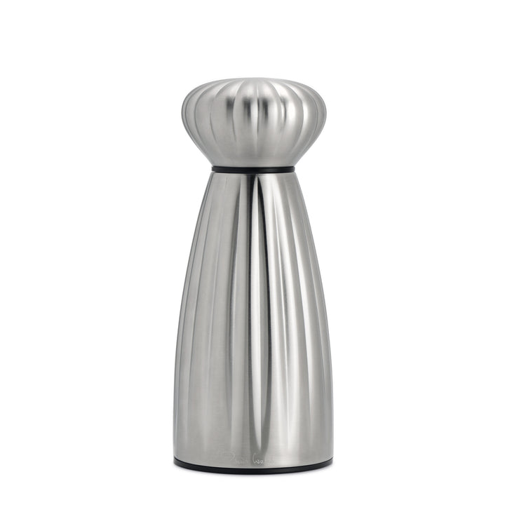 Palm Satin Stainless Steel Small Black Pepper Mill