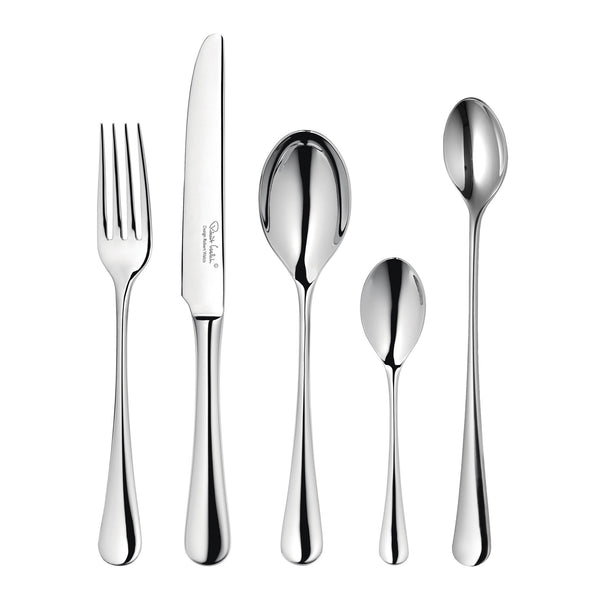 Radford Bright Cutlery Set, 36 Piece Set for 6 People - 6 Free Steak Knives