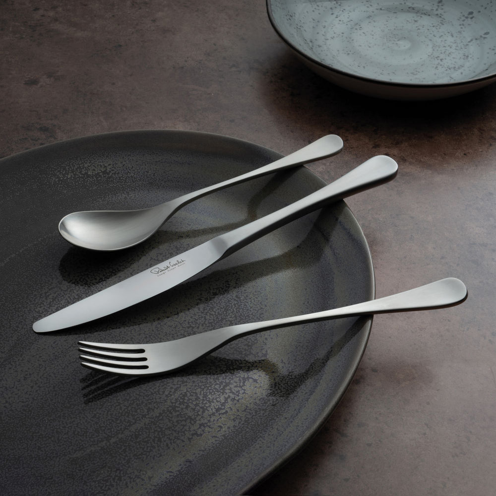 RW2 Satin Salad Server, left