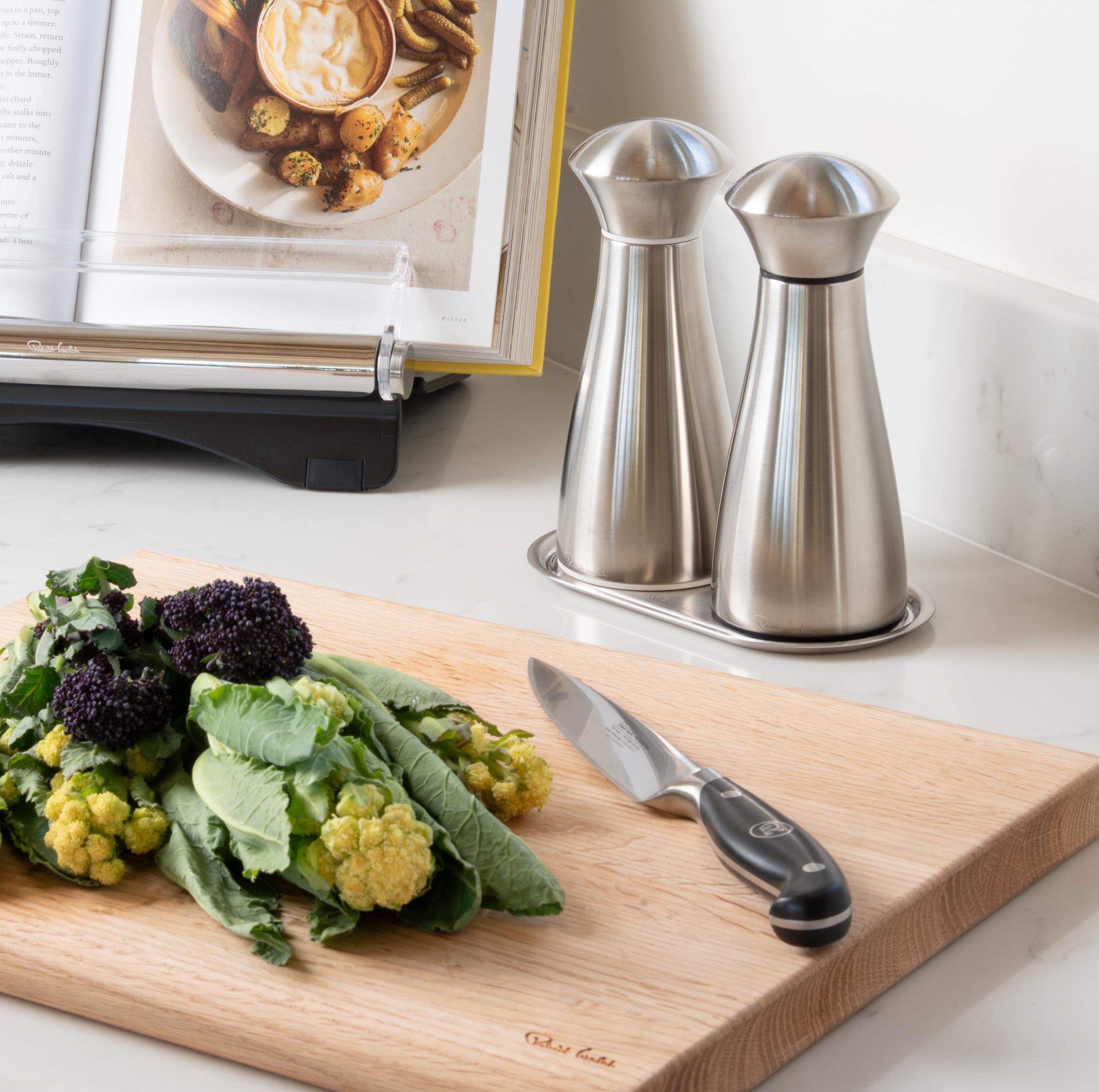 Signature Satin Stainless Steel Medium Mills and Tray Set