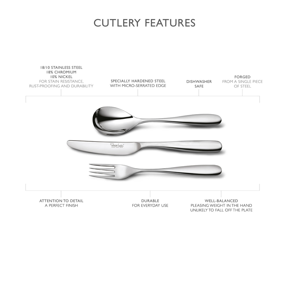 Stanton Bright Cutlery Set, 16 Piece for 4 People