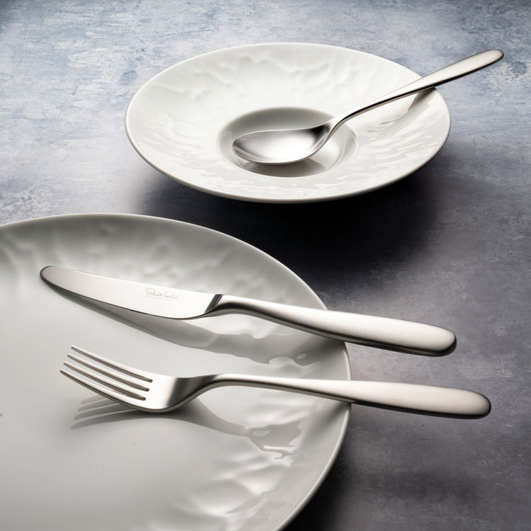 Stanton Satin Cutlery Canteen Set, 60 Piece for 8 People