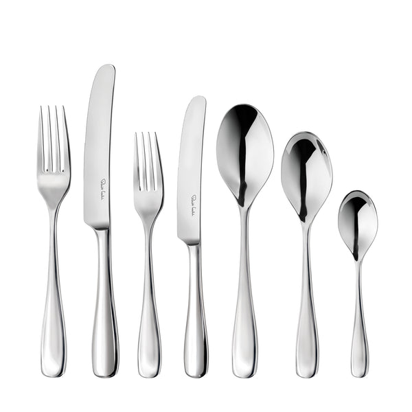 Warwick Bright Cutlery Set, 84 Piece for 12 People