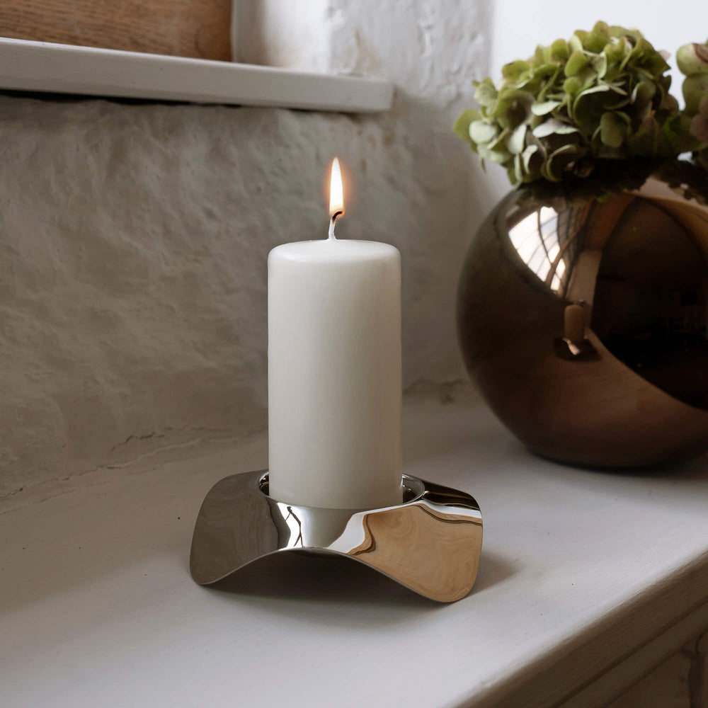 Ivory Pillar Candle 5cm x 12cm
