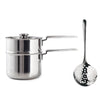 Campden Saucepan 3.2L & Steamer Set with Signature Slotted Drainer/Skimmer