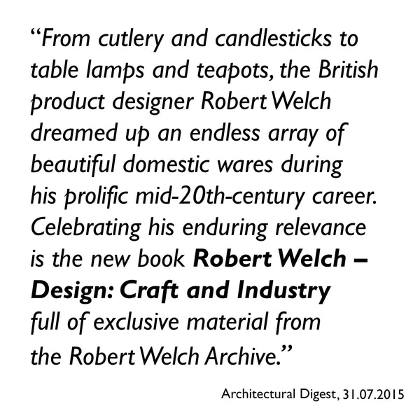 Robert Welch - Design: Craft and Industry (Hardcover)
