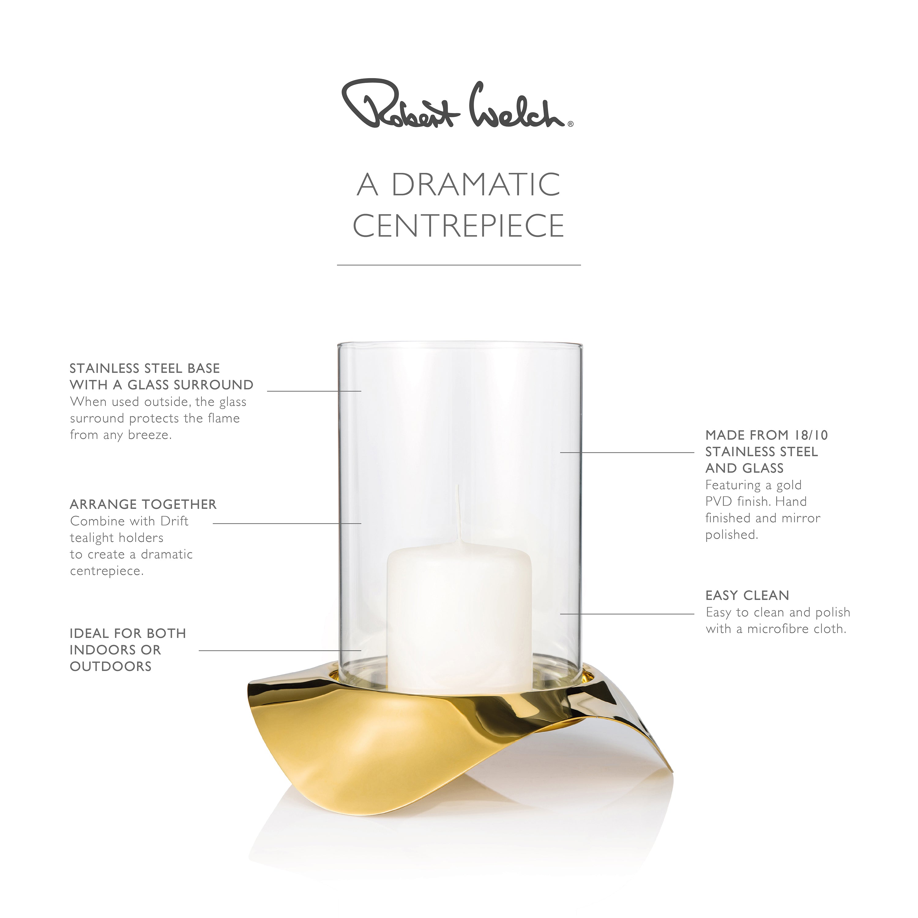 Robert welch helix hurricane lamp discount