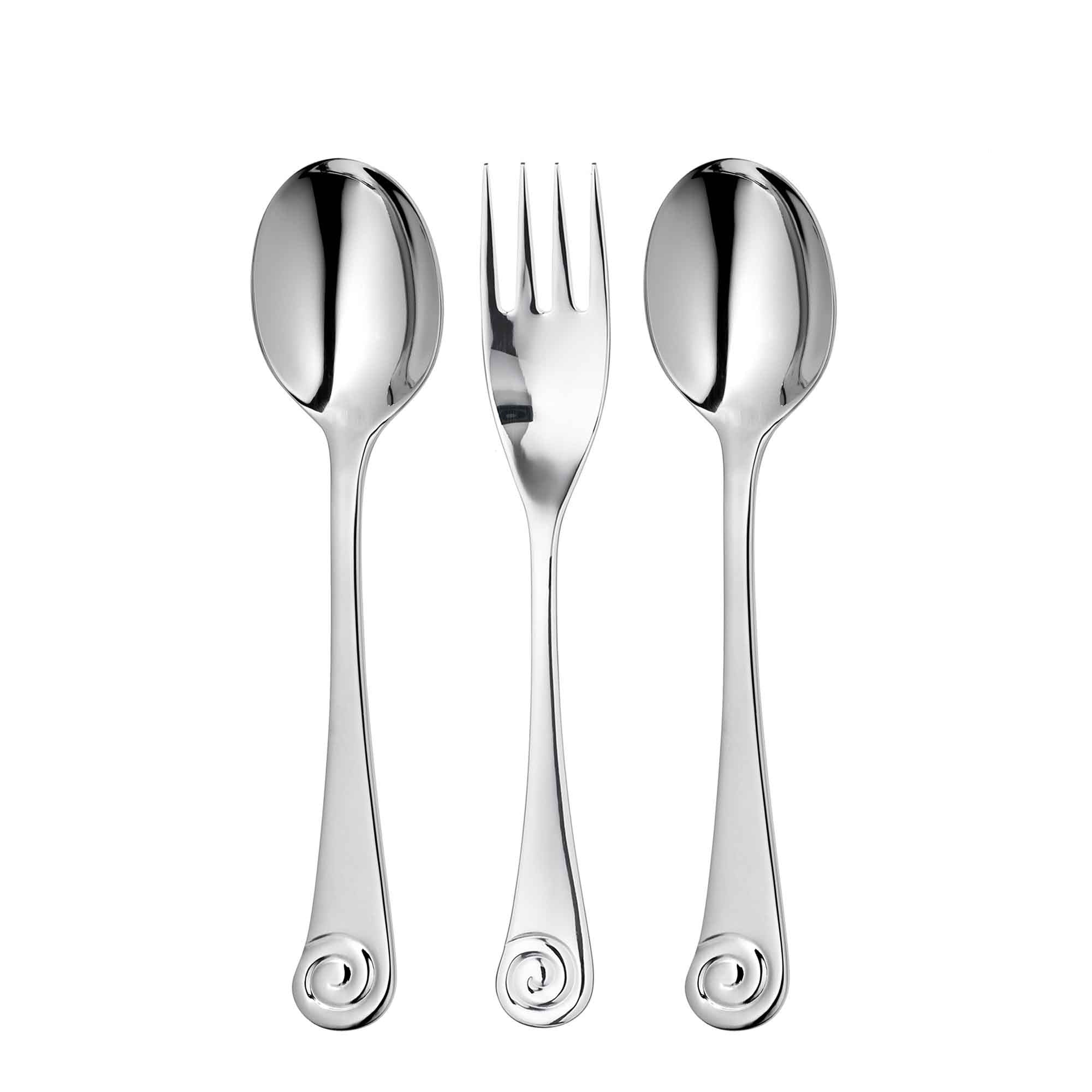 Robert Welch Stanton Bright Serving Set 3 Piece Made Stainless | Desertcart - View #4