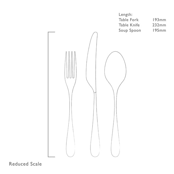 Arden Bright Cutlery Sample Set, 3 Piece