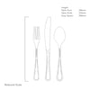 Aston Bright Cutlery Sample Set, 3 Piece